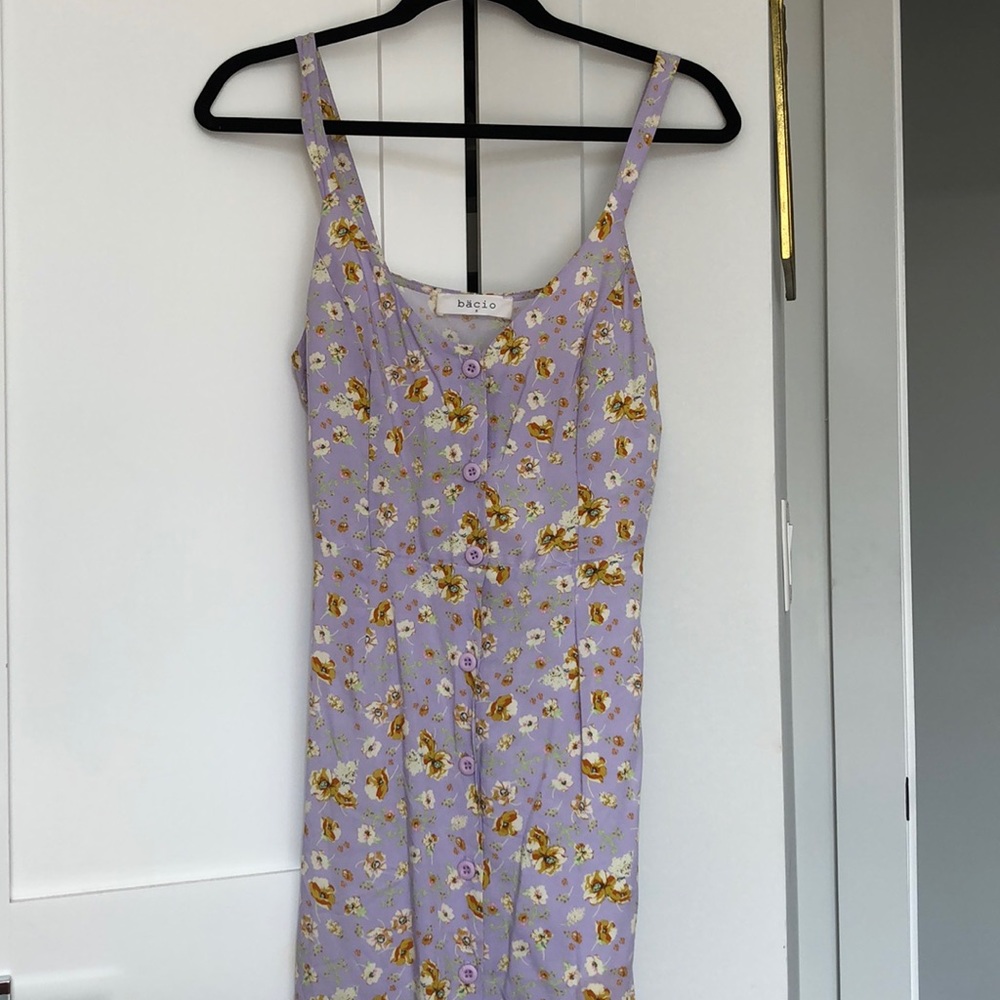 Bacio Ankle-length floral dress
